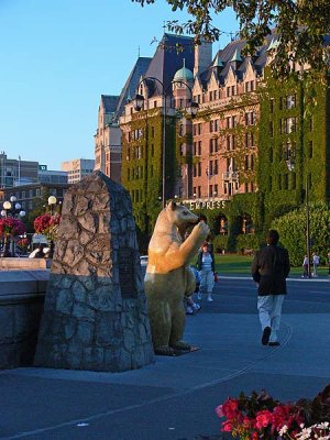 Golden Bear and Empress Hotel