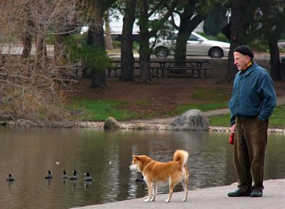 Man & Dog