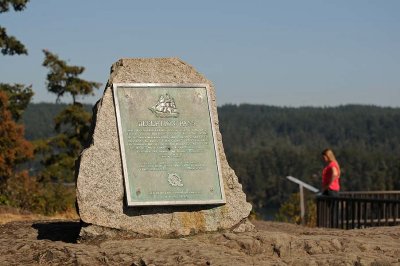 Amanda at Deception Pass Lookout