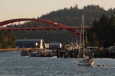 Sunlight on Rainbow Bridge