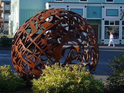 Cutout Ball Art