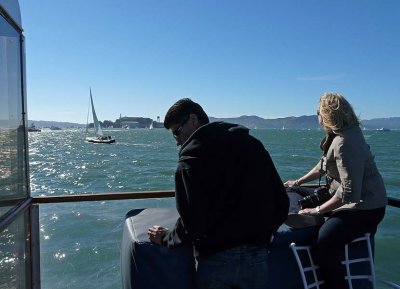 Armando & Gail with Alcatraz