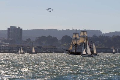 Flying Over Sailboats