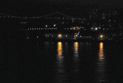 Bay Bridge with Star Highlights
