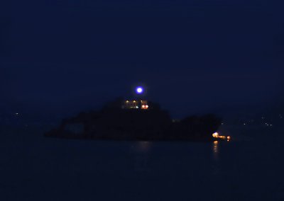 Alcatraz in the Dark