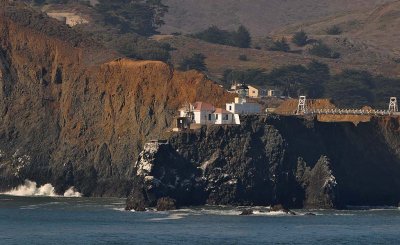 Point Bonita and Waves