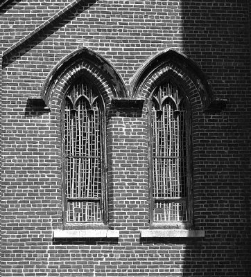 Church Windows - B/W