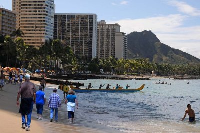 Or how about the beach at Waikiki?