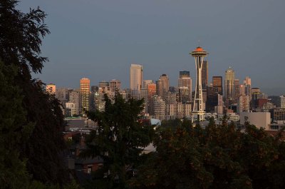 View at Dusk from the Park