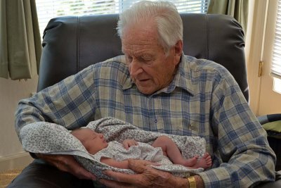 Papa & Great Granddaughter