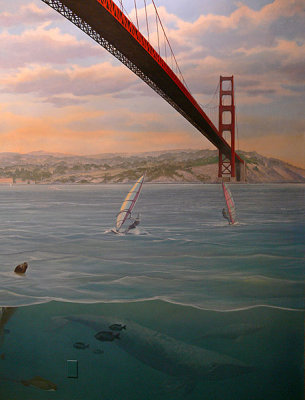Mural of Golden Gate