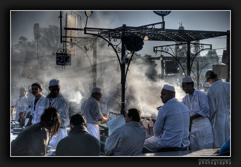 Cookshop in Marrakesh
