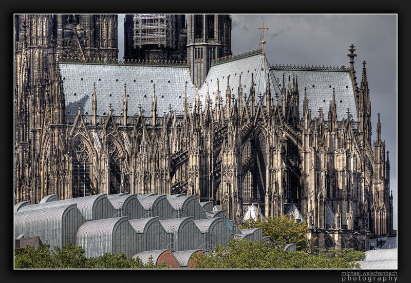 Chancel and Buttress of Cologne Cathedral
