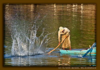Fishing on River Nile