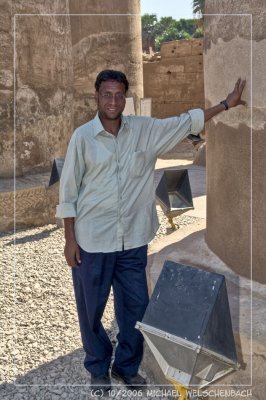 Head of Restauration at Luxor Temple