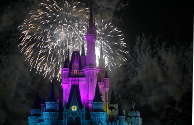 Fireworks at Magic Kingdom