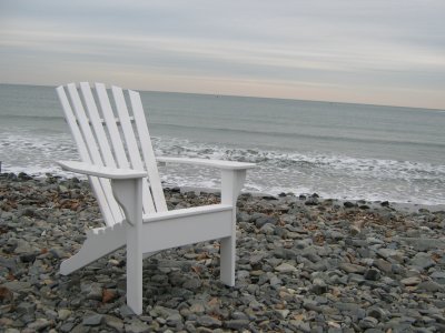 Agamenticus  Adirondack Chair as seen at Ogunquit Beach