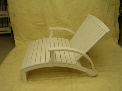 Double Lounger with adjustable back