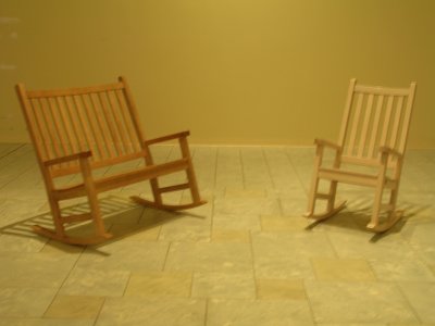 Double and single Rocker Interior or Outdoor Furniture