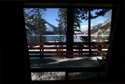 View from Stehekin Lodge Room