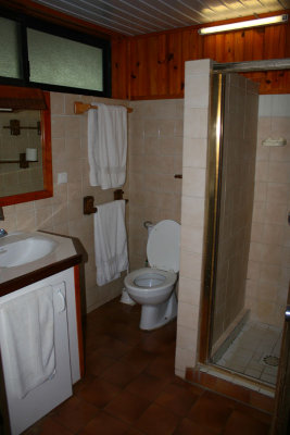 Bathroom at Club Bali hai