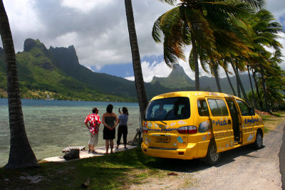 Van at Cook's Bay
