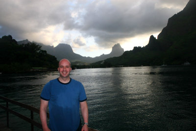 Josh at Cook's Bay Dusk