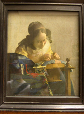 The Lacemaker by Vermeer