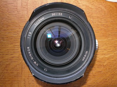 15mm Nikkor F 2.8 UW Lens
