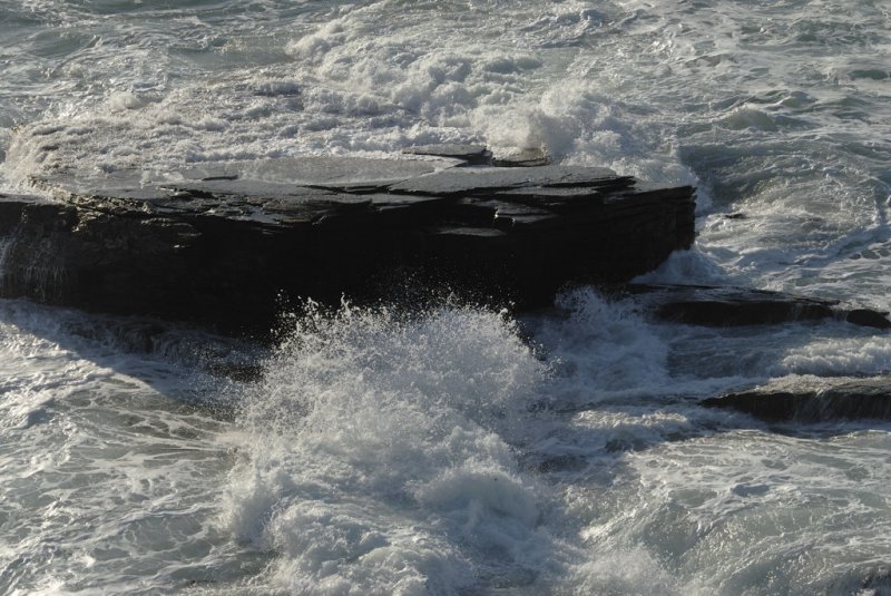 rock near Trebarwith strand