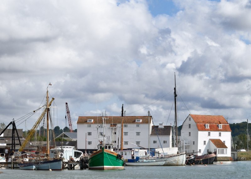 Woodbridge Tide Mill - a focal point on the Deben estauary