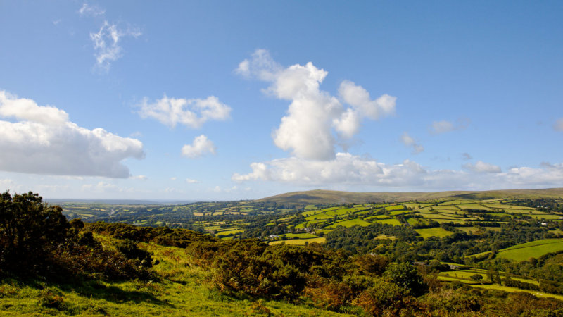 Ugborough Beacon from Brent Hill