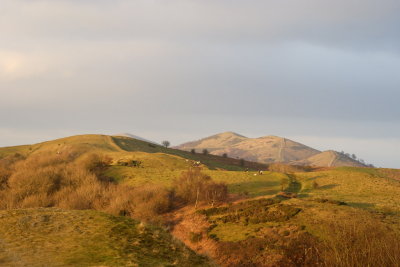 northwards from near Gullet quarry