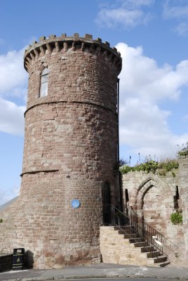 Meant to be the birthplace of tourism in mid C18th; so why not a totally phoney town wall?