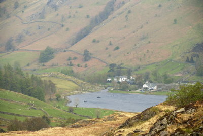 alternative route from Watendlath rising towards Great Crag