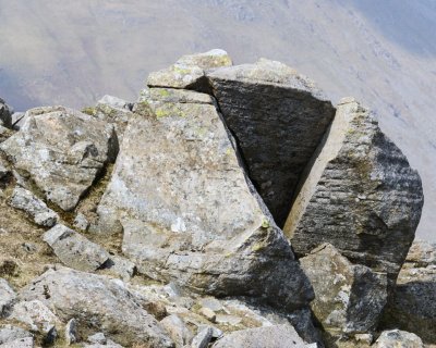 Bow fell features nature's gallery of sculpture, mostly far better than C21st human ones