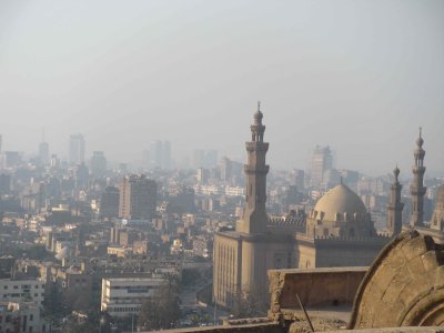 Downtown Cairo from Muhammad Ali Mosque, Cairo