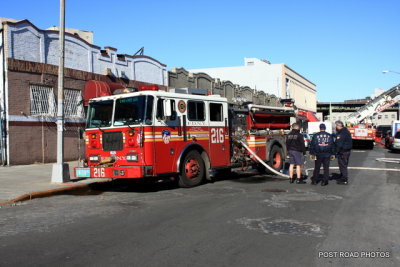 Matzah Oven Fire / Rutledge St / Brooklyn NY / Feb 2009