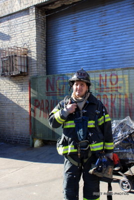 Matzah Oven Fire / Rutledge St / Brooklyn NY / Feb 2009