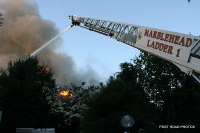 House Fire / 6 Captains Walk La / Marblehead MA / July 2009