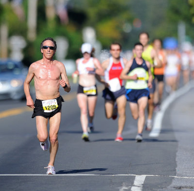 Greg Diamond, 5th place, 1:19:50
