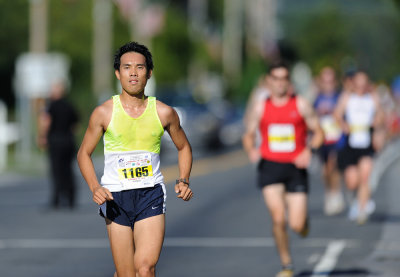 Henry Chan, 24th place, 1:27:14