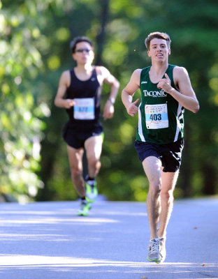 Tommy Delaney won the 5K race in 16:08