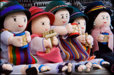 Otavalo andean dolls
