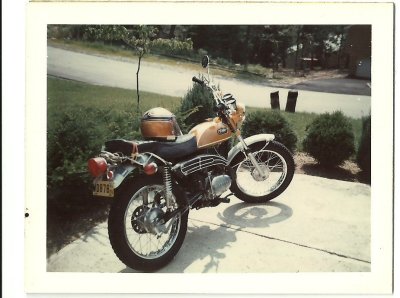 1971 Yamaha CT1-C, Owned 1972-73