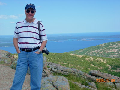 Gene on Cadillac Mountain