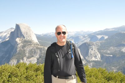 Gene with Half Dome in the background