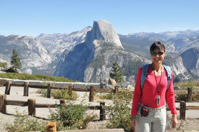 Evelyn and Half Dome from Glacier Point