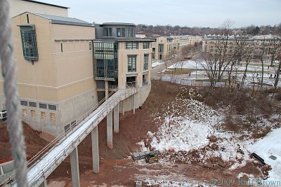 Purnell Center and the Randy Pausch Memorial Footbridge