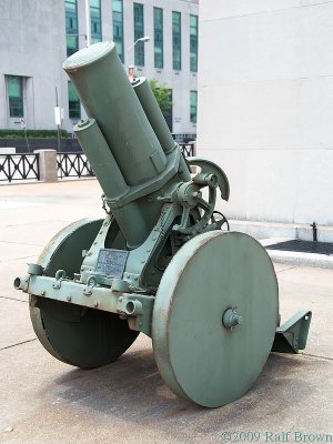 Mortar at the War Memorial